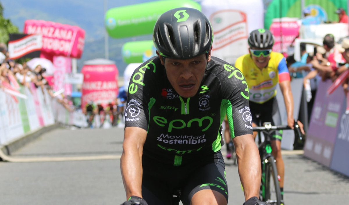 Fredy Montaña, ciclista del EPM Scott