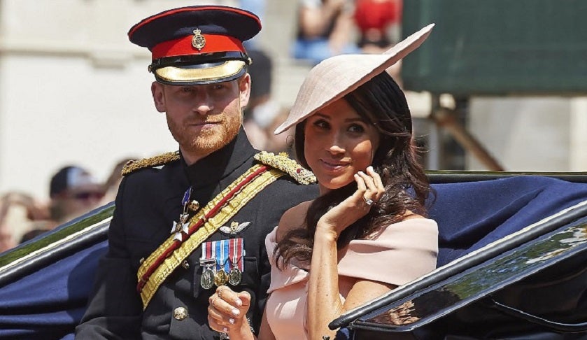 Meghan Markle y el príncipe Harry