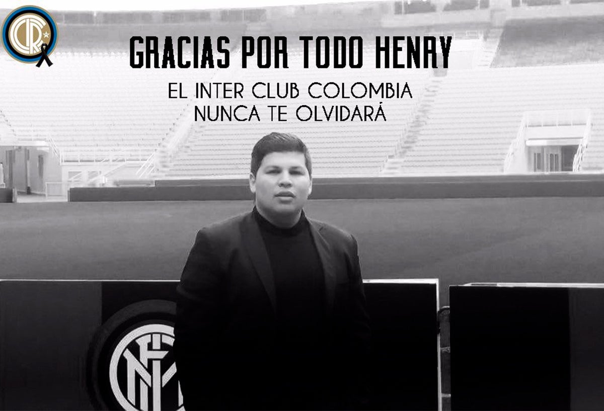 Henry Díaz, colombiano fallecido en caída del puente en Génova (Italia)