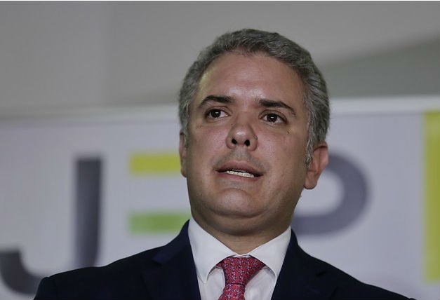 Iván Duque, presidente de Colombia