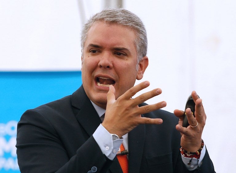 Expresidente Iván Duque Márquez