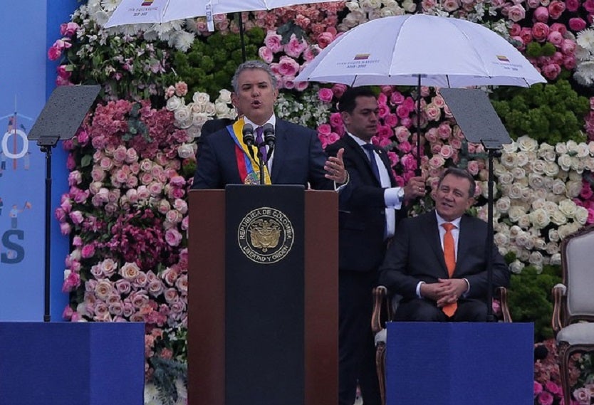 Iván Duque, presidente de Colombia