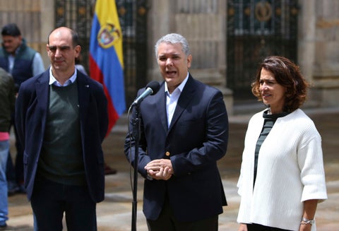 Iván Duque, presidente de la República