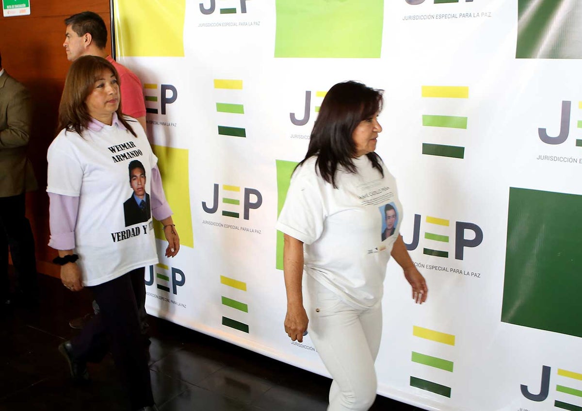 Madres de Soacha victimas de falsos positivos piden verdad