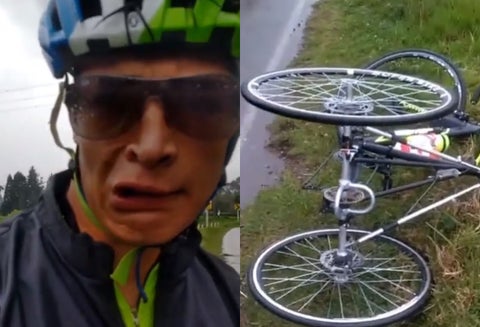 Juan Betancour, ciclista paralímpico colombiano