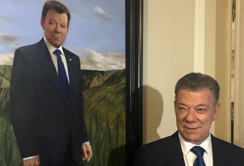 Juan Manuel Santos ha insistido en que hay una "guerra perdida" contra las drogas.