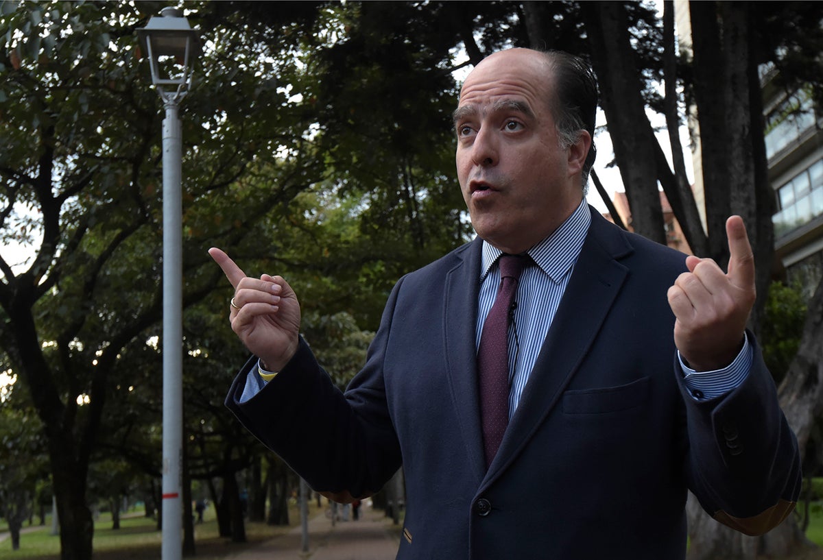 Julio Borges, expresidente del Parlamento venezolano
