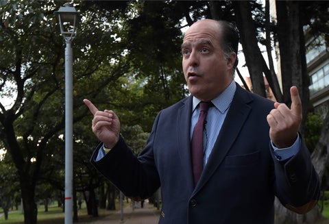 Julio Borges, expresidente del Parlamento venezolano