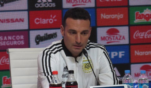 Lionel Scaloni, seleccionador interino de Argentina