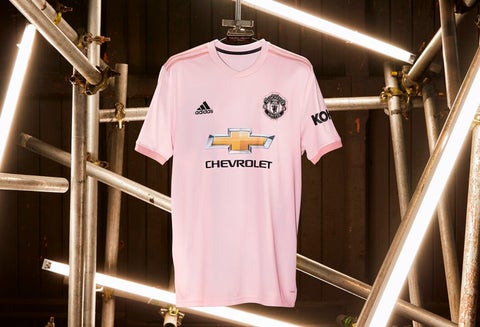 La camiseta rosa de Manchester United 2018-2019