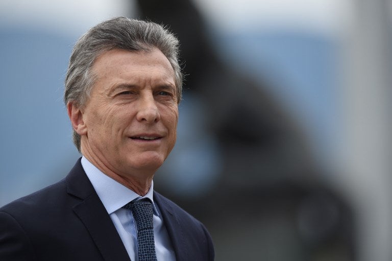 Mauricio Macri, expresidente de Argentina