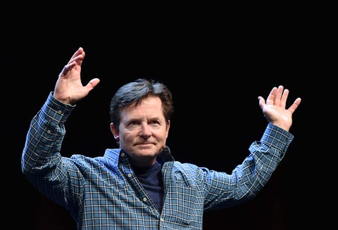 Michael J Fox fue diagnosticado de parkinson en 1998.