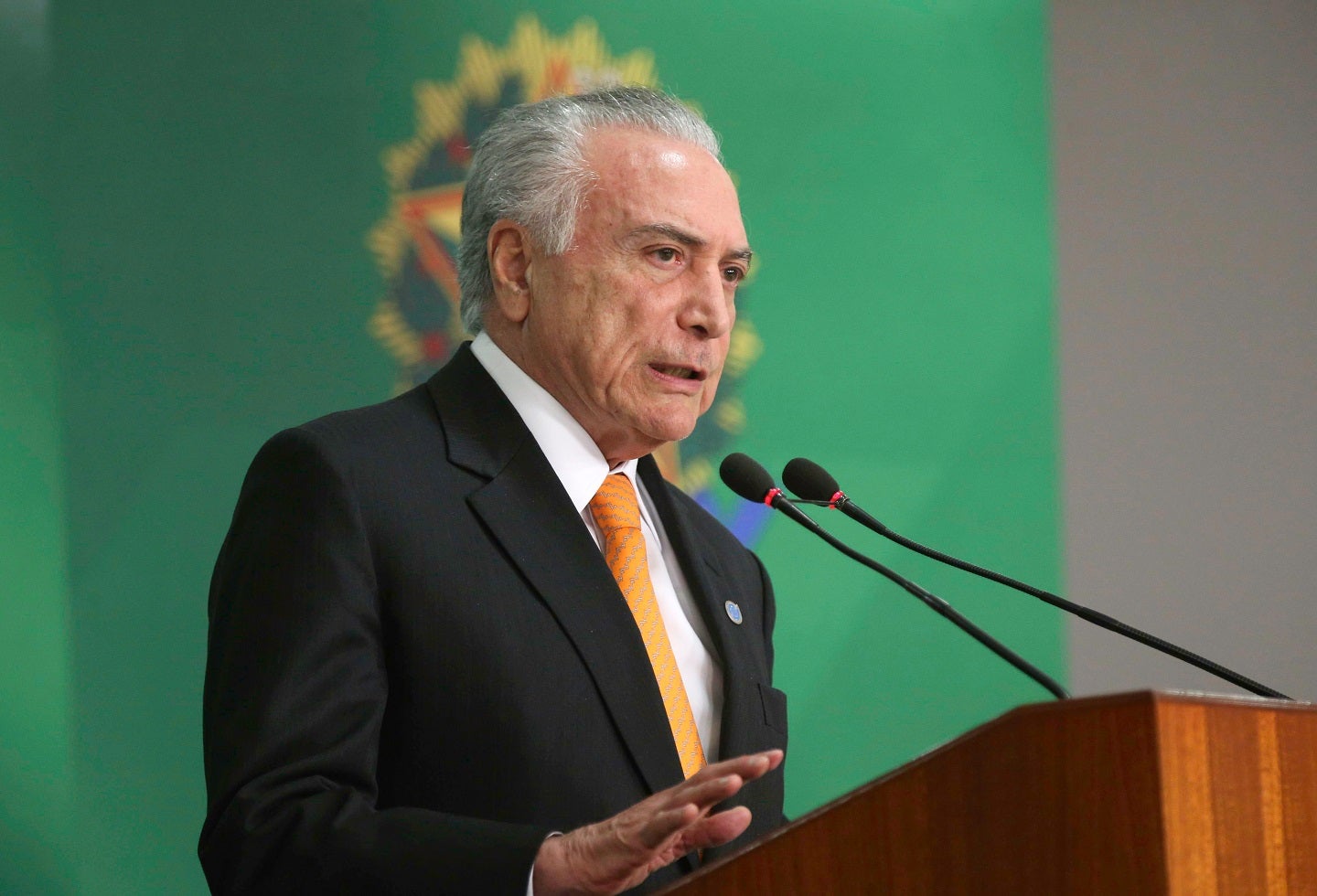 Michel Temer, expresidente de Brasil