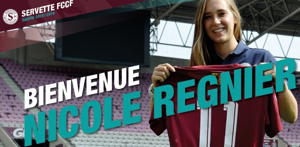 Nicole Regnier será la nueva jugadora del Servette FC de Suiza