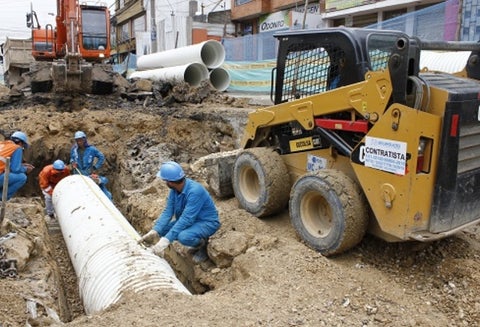 Obras del Acueducto de Bogotá