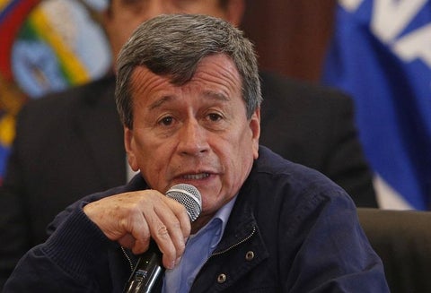 Pablo Beltrán, jefe negociador del ELN