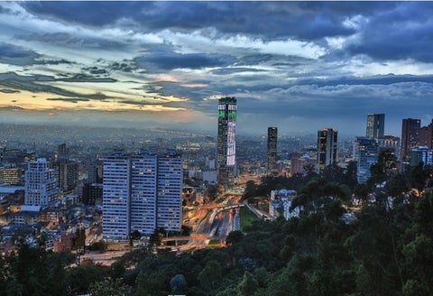 Panorámica de Bogotá