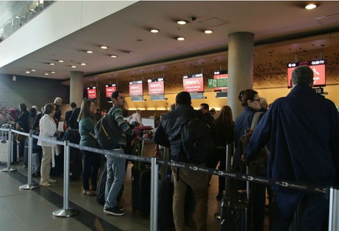 Pasajeros de Avianca