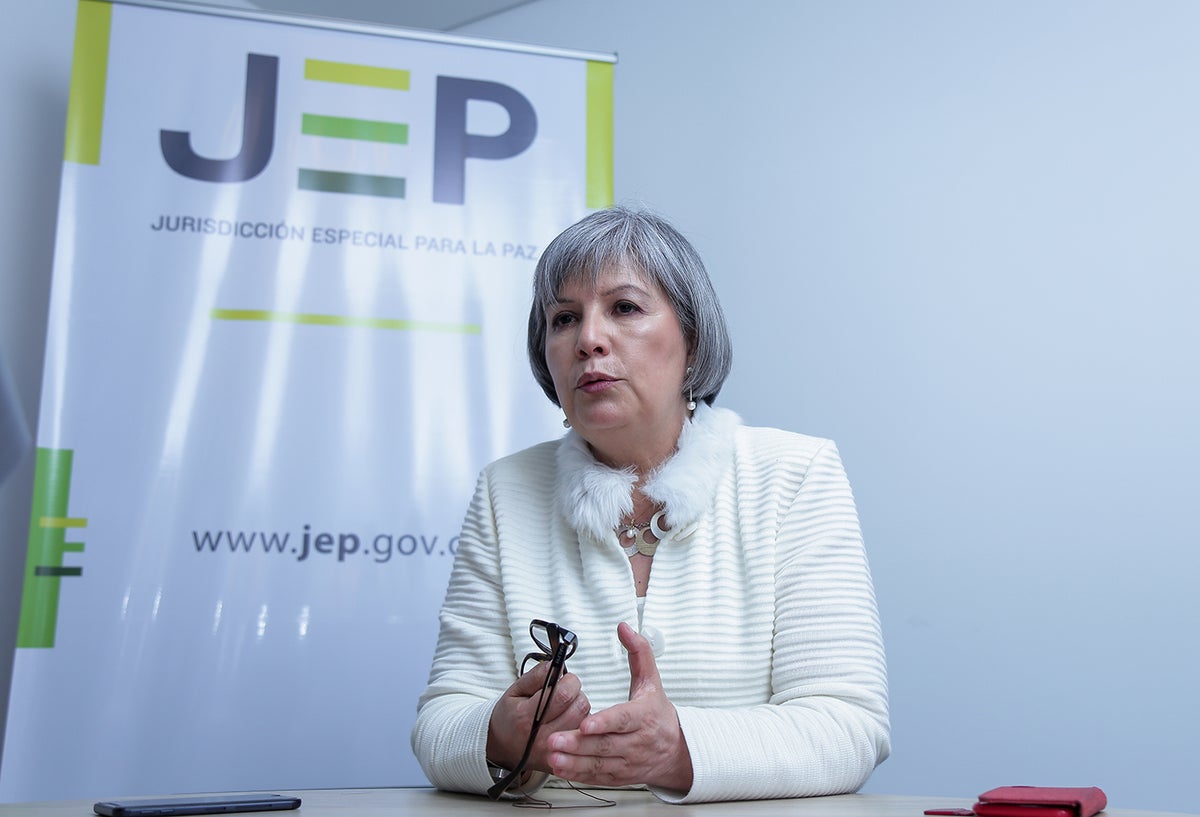 Patricia Linares, presidenta de la Jurisdicción Especial para la Paz.