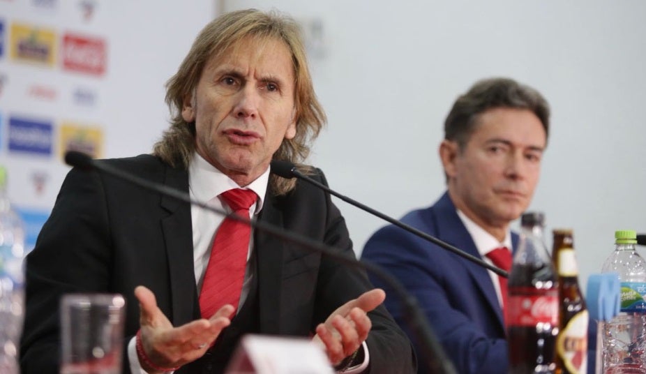Ricardo Gareca anunció su renovación en la selección peruana de fútbol.