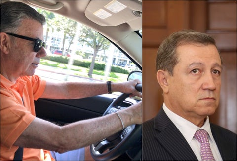 El expresidente Juan Manuel Santos en Miami y el senador Ernesto Macías en Bogotá