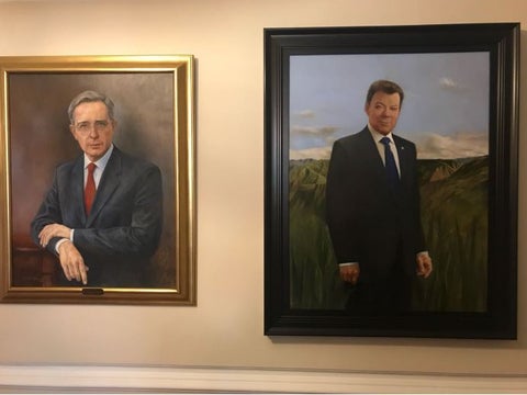 Retratos en Casa de Nariño