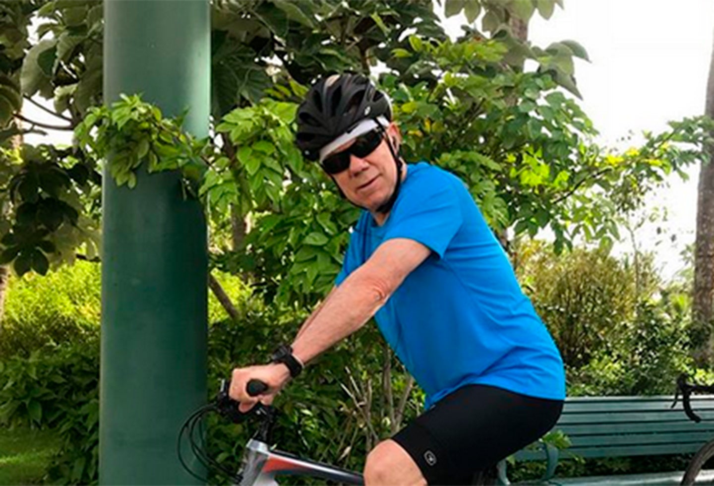 El expresidente Juan Manuel Santos en Miami (Estados Unidos)