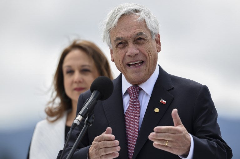 Sebastián Piñera, presidente de Chile