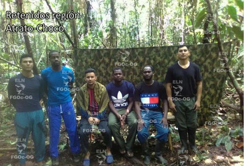 Secuestrados en Chocó.
