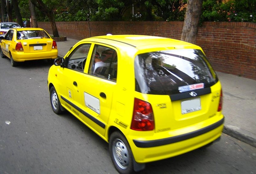 Taxi en Bogotá