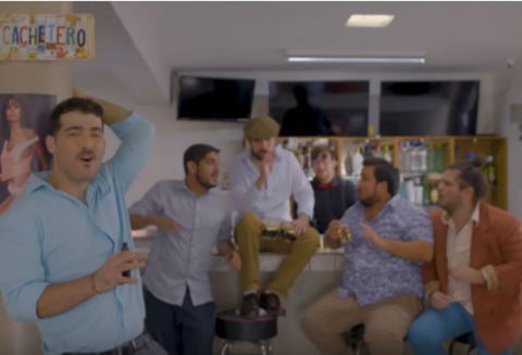 Canción 'Te boté' en bolero.