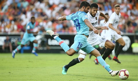 Valencia y Atlético Madrid se fueron en tablas