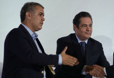 Germán Vargas Lleras e Iván Duque