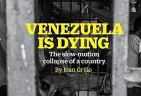 La portada de la revista Time, en 2016, sobre la crisis en Venezuela