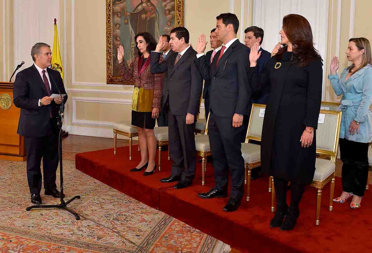 Viceministros de Duque