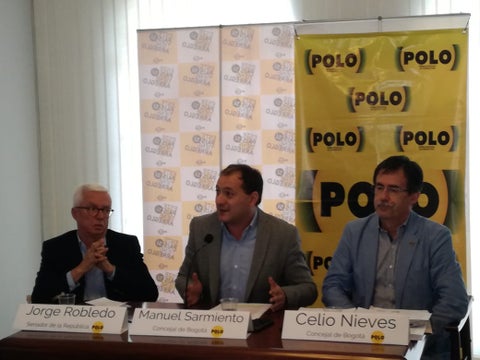 Jorge Robledo, Manuel Sarmiento y Celio Nieves