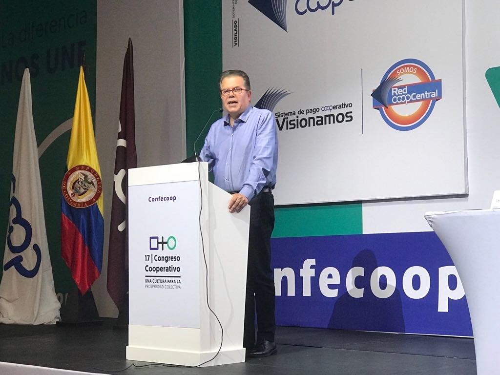 El anuncio lo hizo el ministro de hacienda durante el 17 Congreso Cooperativo en Cartagena