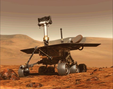 Marte opportunity robot