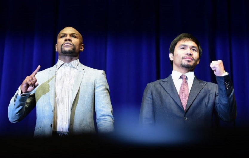 Floyd Mayweather y Manny Pacquiao