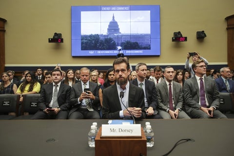 Director general de Twitter, Jack Dorsey.