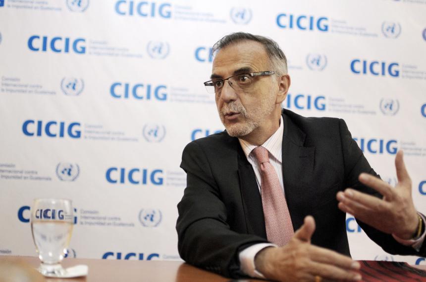 El colombiano comisionado de la ONU, Iván Velásquez.