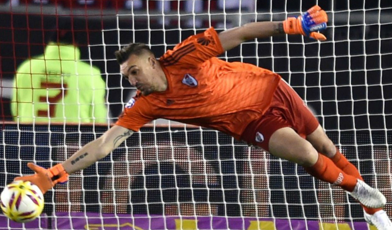 Franco Armani en Copa Libertadores