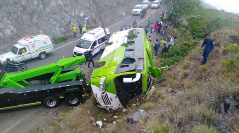 Siniestro vial en el Occidente de Antioquia