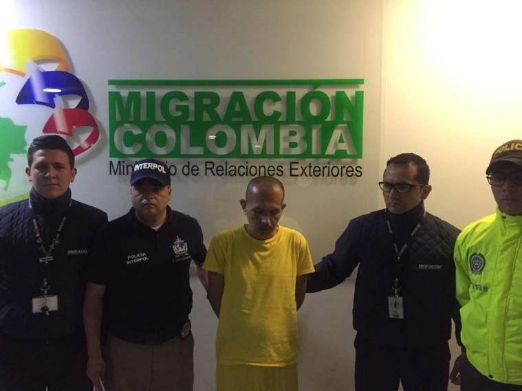 Alias El Lobo Feroz por primera vez ante la justicia de Colombia