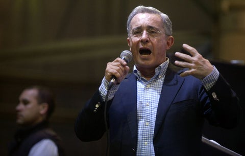 Exsenador Álvaro Uribe Vélez