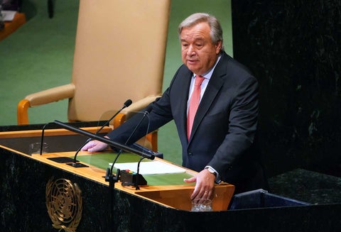 Antonio Guterres resalta la intención de Duque de proteger la paz