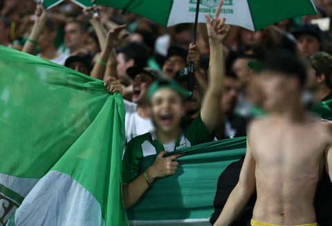 Hinchada de Atlético Nacional