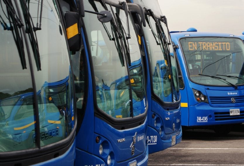 Buses del SITP