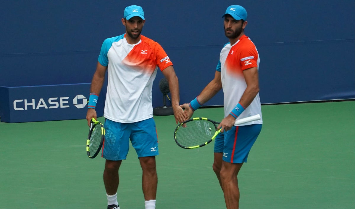 Juan Sebastián Cabal y Robert Farah, tenistas colombianos
