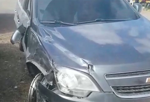 El vehículo que le causó la muerte a una pareja que se movilizaba en motocicleta, en Centro Chía